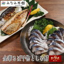 【ふるさと納税】さば干物としめ鯖 合計9点セット サバ シメサバ 鯖 〆鯖 魚 魚介 惣菜 おかず おつまみ みなみ本舗 塩竈市 宮城県