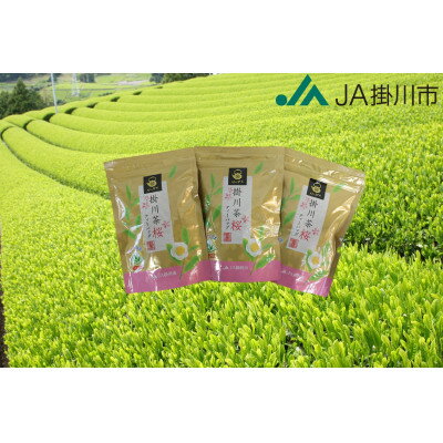 【ふるさと納税】掛川茶ティーバッグ桜　3袋セット(1袋20個入)【配送不可地域：離島・沖縄県】【1718371】