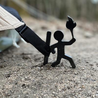 ふるさと納税 尼崎市 【HIBANAS】端材を熟練の職人がよみがえらせたアウトドア用ペグ・トーチマン |  | 01