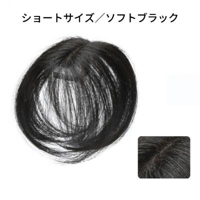 ふるさと納税 渋谷区 ヘアメイト チャチャ ショートソフトブラック[ワンポイントウィッグ]チャチャテープ1本・専用コーム付