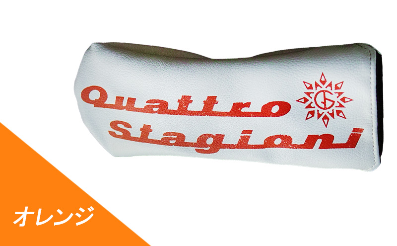 木の庄帆布×クアトロスタジオ 二コラボ フェアウェイウッドヘッドカバー　K-QSKHG-FW01M-（C/#74 TURFGREEN / ターフグリーン)