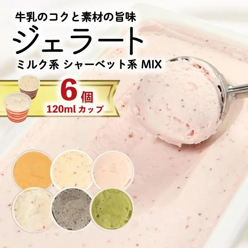 ジェラート 詰め合わせ 120ml 6個 アイス ジェラート