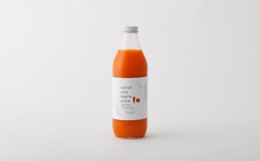 【010-90】長野伊那谷　carrot　and　apple　juice 1000ml×2本セット