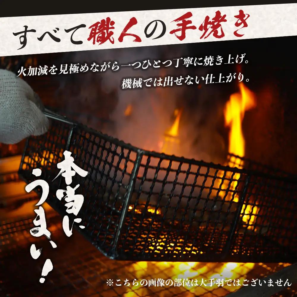みやざき地頭鶏 大手羽の炭火焼 1羽分×2P 常温｜鶏肉 地鶏 炭火焼 備長炭 焼き鳥 晩酌 おかず 惣菜 大手羽 コラーゲン 郷土料理 じとっこ 興洋開発株式会社 宮崎県 諸塚村 KY-18