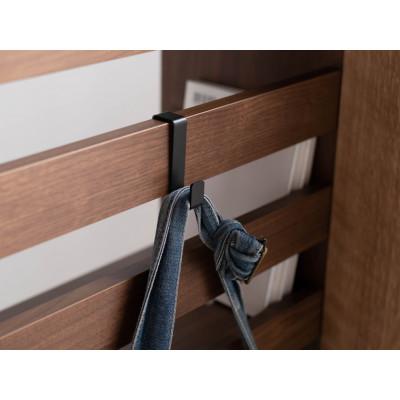 ふるさと納税 大川市 エルブロック パーティションシェルフHb ウォールナット ハイタイプ(幅66 奥行29 高さ160) |  | 02