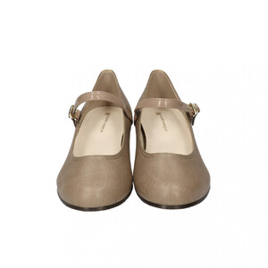 ウェッジストラップパンプス｜オーク LL(24.5cm) レディース パンプス 3.5cmヒール ウエッジソール 幅広 甲高 外反母趾 ゆったり幅 大人気 靴 お仕事靴