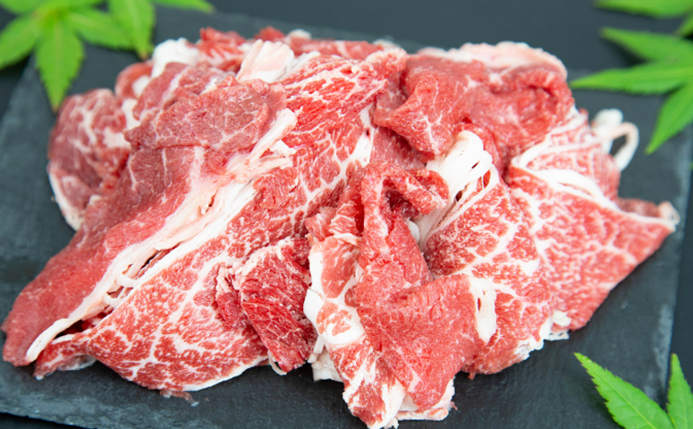 【鹿児島県産】上村牛切り落とし500g&豚肉コマ切れ1㎏(合計1.5㎏) 牛肉 豚肉 カレー 肉じゃが 炒め物 お肉 小分け 冷凍 カミチク 南さつま市