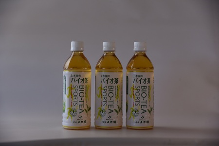 ＜バイオ茶スポーツ ペットボトル 24本＞本数 有機緑茶 お茶 茶葉 tea 緑茶 製茶 お手軽 スポドリ スポーツ飲料 スポーツドリンク 飲料類 水分補給 国産 宮崎県産 九州産 スポーツ アウトド