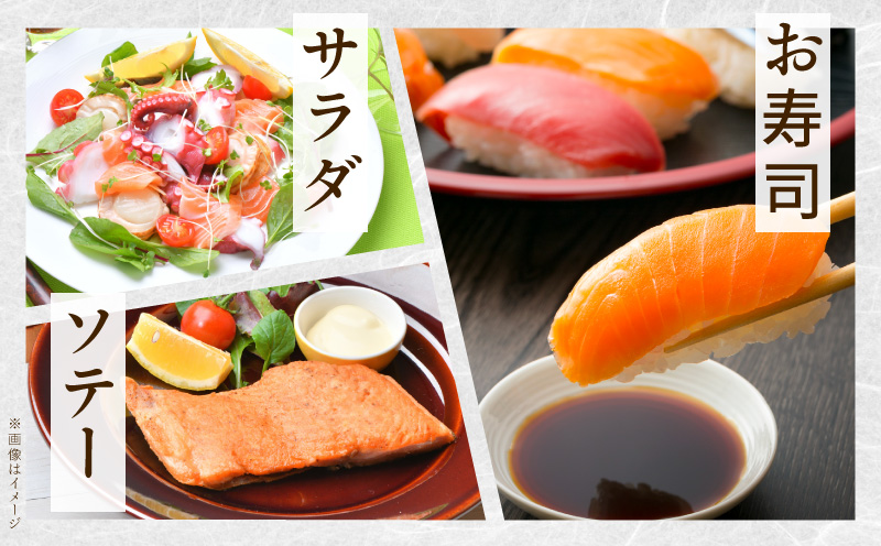 アトランティックサーモン 1kg【ポーション 小分け 刺身 海鮮丼 さーもん 冷凍 訳あり サイズ不揃い】 015B537