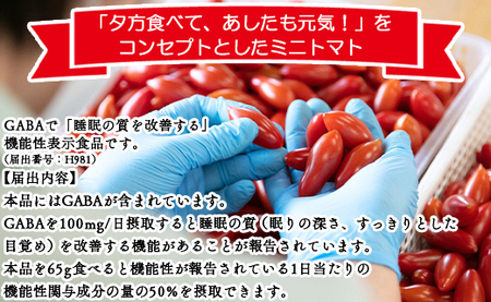 機能性表示食品 ミニトマト ゆうがたベーネ 3kg トマト is-0015