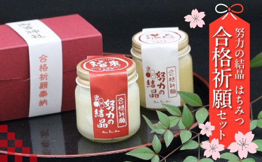 努力の結晶 はちみつ 合格祈願セット
