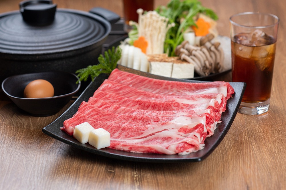 熊野牛 すき焼き・しゃぶしゃぶ肩ローススライス 600g【MT40】