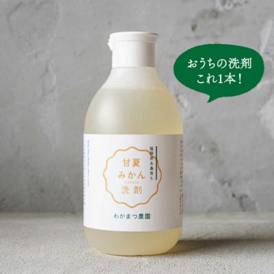 ふるさと納税 糸島市 【植物 由来】 万能 濃縮 甘夏 みかん 洗剤【わかまつ農園】[AHB002] |  | 02