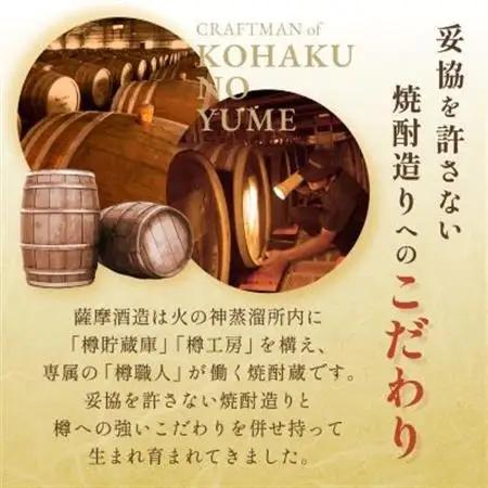 琥珀の夢25度1,800mlパック12本麦焼酎セット G5-2_酒・アルコール 麦焼酎 焼酎 _【配送不可地域：離島】【1166636】