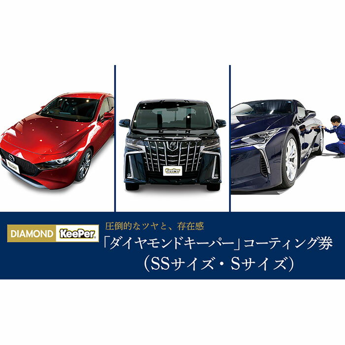 【ふるさと納税】KeePer LABO ダイヤモンドキーパー コーティング 割引券 （SSサイズ・Sサイズ） | 車 洗車 コーティング キーパー keeper KeePer技研 キーパー技研 コーティング剤 手洗い プロ【地場産品対象分を割引】