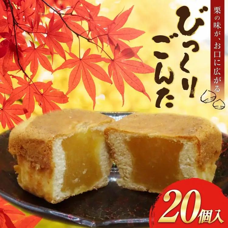 お菓子 びっくりごんた 20個入 [西洋菓子パン工房モンターニュお菓子のやまろく 青森県 おいらせ町 oi02ayo690000]