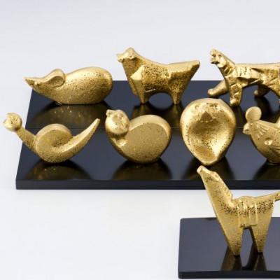 ふるさと納税 高岡市 【高岡銅器】三枝惣太郎作　31.十二支セット |  | 01