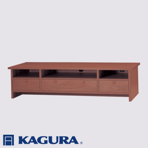 家具蔵 KAGURA TVボード モデルノ 1950 D52 ウォールナット材 家具 棚 収納 テレビボード テレビ台 木材 無垢材 職人 手作業 天然木 高級木材 無添加 安全 ジャパニーズモダン 高級家具 熟練 無着色 おしゃれ 天然木無垢材 温もり シンプル 洗練 ( B-225 )