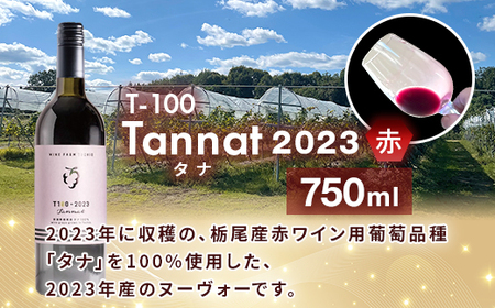 24-08T100 ワイン720ｍｌ×3本セット【ワインファームとちお】