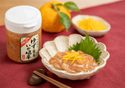 珍味 三陸産スルメイカ 塩辛 おすすめ5本セット