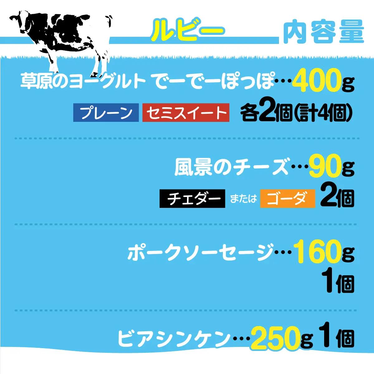 ヨーグルト　牧場直送ギフト【 ルビー 】 【 北海道 カントリーホーム風景 送料無料 】 SKB023