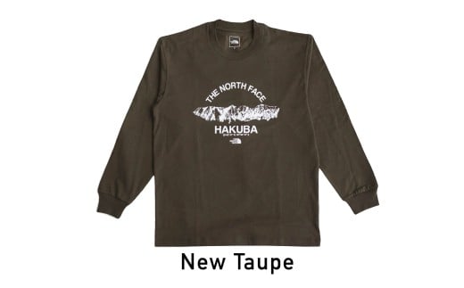 THE NORTH FACE「白馬三山 Tシャツ」(2025)　ユニセックスS　ニュートープ【P0550663_S_ NT】