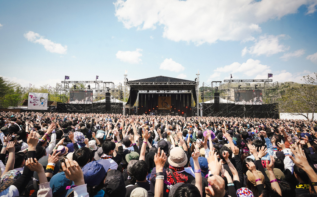 ARABAKI ROCK FEST.26　4月26日券（1枚）＋仙台牛ロースステーキ　500g　【04324-0331】