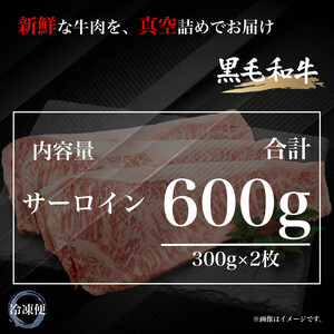 UF02  国産ブランド牛 常陸牛 サーロイン  A4 A5ランク 霜降り 厚切りステーキカット 600ｇ（300g×2枚）牛肉 冷凍 高級 贈答 贈り物 ギフト
