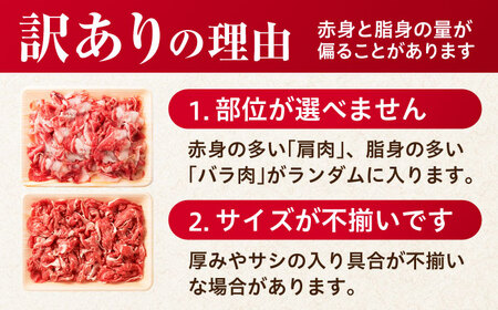 訳あり 佐賀産和牛 牛肉切り落とし 計1.2kg 牛肉切り落とし[FDB001]