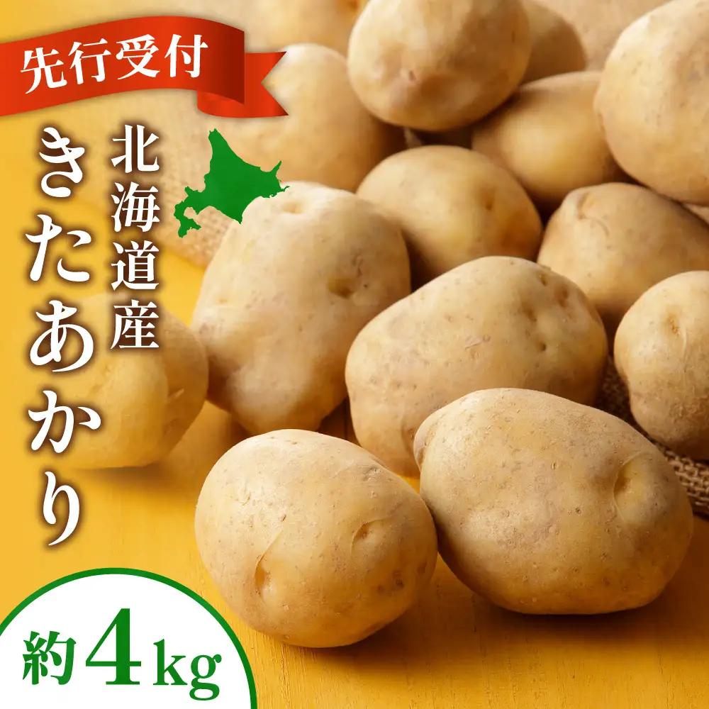 【先行受付】じゃがいも（きたあかり）約4kg | 野菜 芋 ジャガイモ 北海道 札幌市