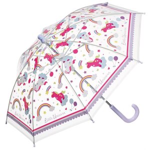 子供用ビニール傘４０cm　リトルユニコーン　4-090
