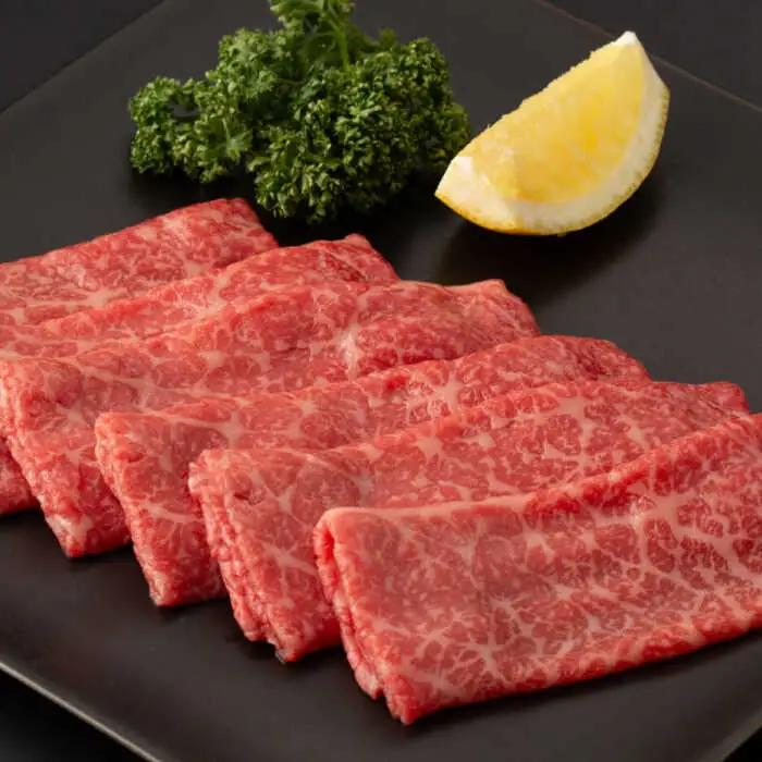 【全3回定期便】A5ランク 佐賀牛 すき焼き しゃぶしゃぶ モモ 計1.2kg（200g×2パック×3回） / 佐賀県 / 株式会社ナチュラルフーズ [41AFAB013]