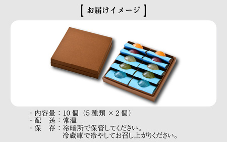 [009-a010] ジュレビレッジ 10個（5種類 × 2個）【お菓子 ゼリー お取り寄せ ギフト 贈り物】