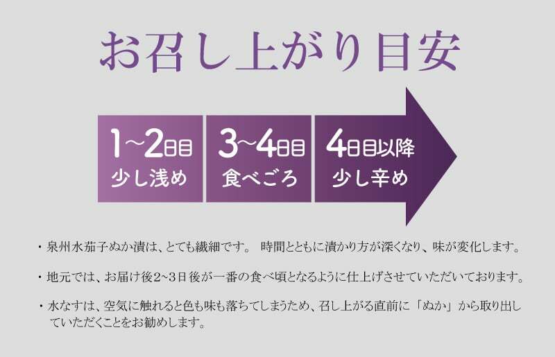 【お中元】特選水なす浅漬け 11個入り 099H3539t_イメージ4