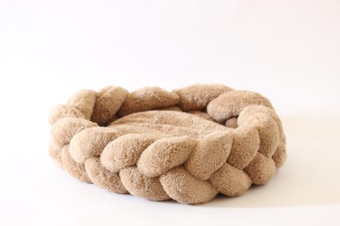 【ペット用ビーズソファ】sopo me サラウンドクッション（ＴｙｐｅＨ） SSサイズ ベージュ　（37-20-2）