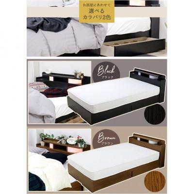 ふるさと納税 知立市 【組立付き】K-22シングルベッド(ブラウン)ボンネルコイルマットレス付(1339) |  | 02