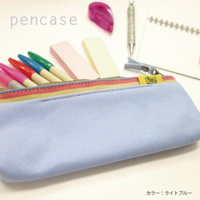 ふるさと納税 松茂町 VanNuys ファスナーペンケース/スリムタイプ(8号帆布製:なでしこ) |  | 03