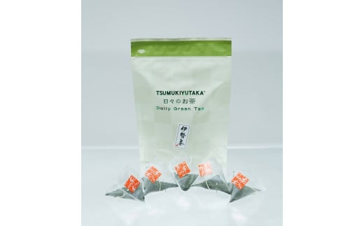 TSUMUKIYUTAKA 日々のお茶 ティーバッグ(5g×20)3袋 (2g×30)3袋／積木商店 特選茶 お茶 飲料 セット ご自宅用 家庭用 ギフト 贈答用 三重県 大台町 (290)