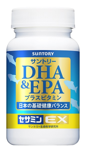 
0022-90-01 サントリーウエルネス DHA&EPA+セサミンEX 120粒 (約30日分)
