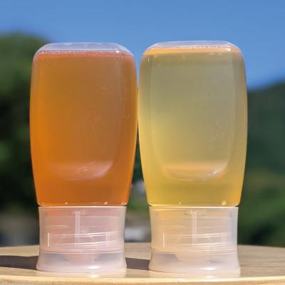 ふるさと納税 美濃市 合計600g 深田養蜂の天然蜂蜜  非加熱 生はちみつ 岐阜県 美濃市産 味比べ2本セット C5 |  | 01