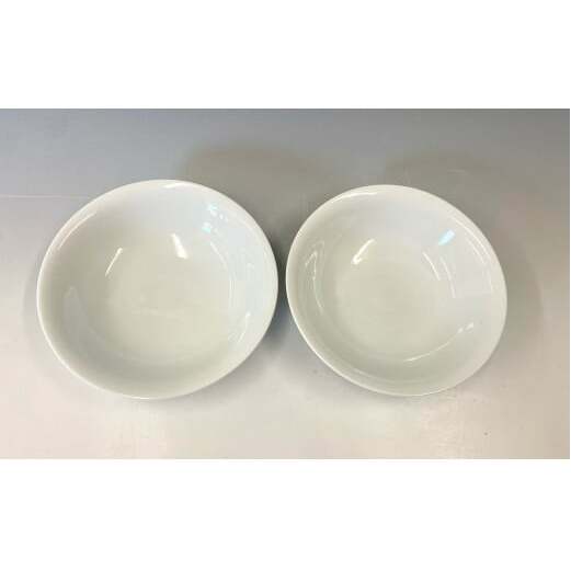 中仙窯 有田焼 白磁 シチュー皿 2枚セット 中尾純作 作家 作家物 白磁 白 器 食器 シチュー皿 カレー皿 パスタ皿 ペア 伝統工芸 A60-79_イメージ4