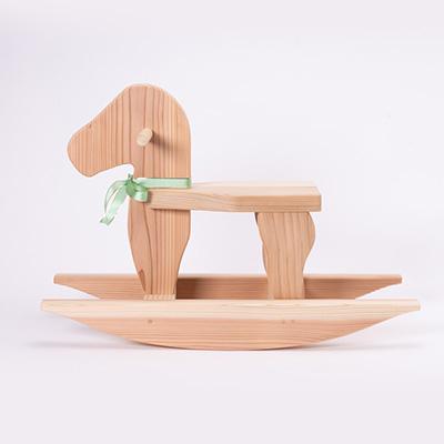 ふるさと納税 津山市 岡山県産手作り木の木馬 |  | 01