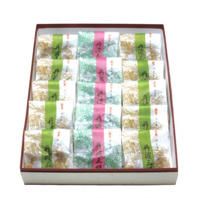 【京都 綾部】丹波三昧　15袋入(渋皮栗10袋、黒大豆5袋)【1514734】