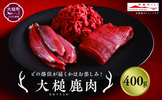 【ジビエ】大槌産 鹿肉 400g｜岩手県 大槌ジビエ いわて iwate 三陸 MOMIJI