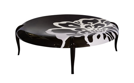 No.1142 Chrysanthemum Coffee Table ／ 家具 テーブル コーヒーテーブル 菊 花 オリジナル家具 ブランド MATSUOKA マツオカ 松岡家具製造 高級感 上質 エ
