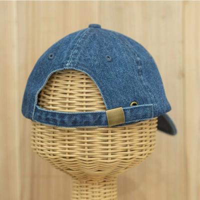 ふるさと納税 石垣市 キャップ 水牛とサギ デニムキャップ【カラー:ダークブルー】【サイズ:フリー(50〜60cm)】 |  | 02