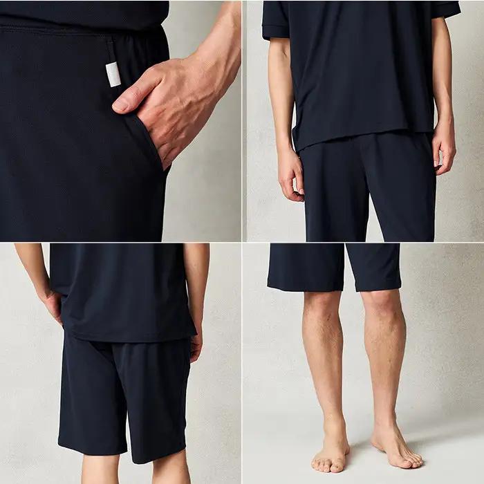 【ネイビー S】ReFa バイタルテック ストレッチスムース ショートパンツ/MEN