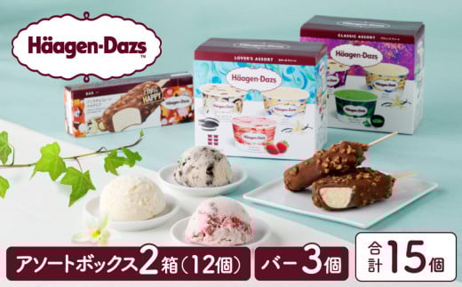 ハーゲンダッツ バラエティセット(アソート＆バー3本) アイス スイーツ デザート_H0026-027