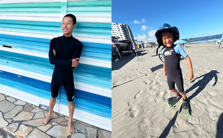 【SLOF SURF DESIGNS】ウェットスーツ・サーフボード 制作補助チケット 9,000円相当　[0030-0128]
