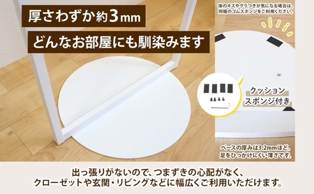 ハンガーラック パイプハンガー 円盤ベースハンガー W700 幅70cm 高さ150cm 耐荷重 15kg コート掛け ハンガー 衣類収納 おしゃれ シンプル ステラ金属 岐阜県 安八町 グレー